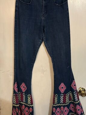 Saints and Hearts Flare Jeans